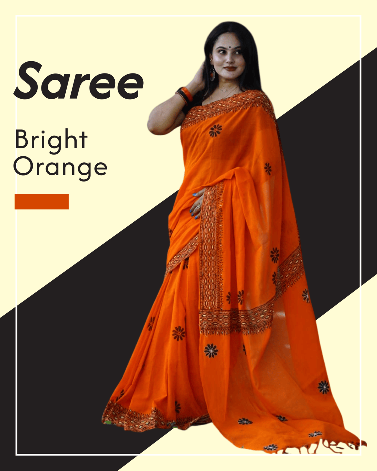 CHN-SH4-ADIJ001 Pure-tat-cotton-saree - Image 1