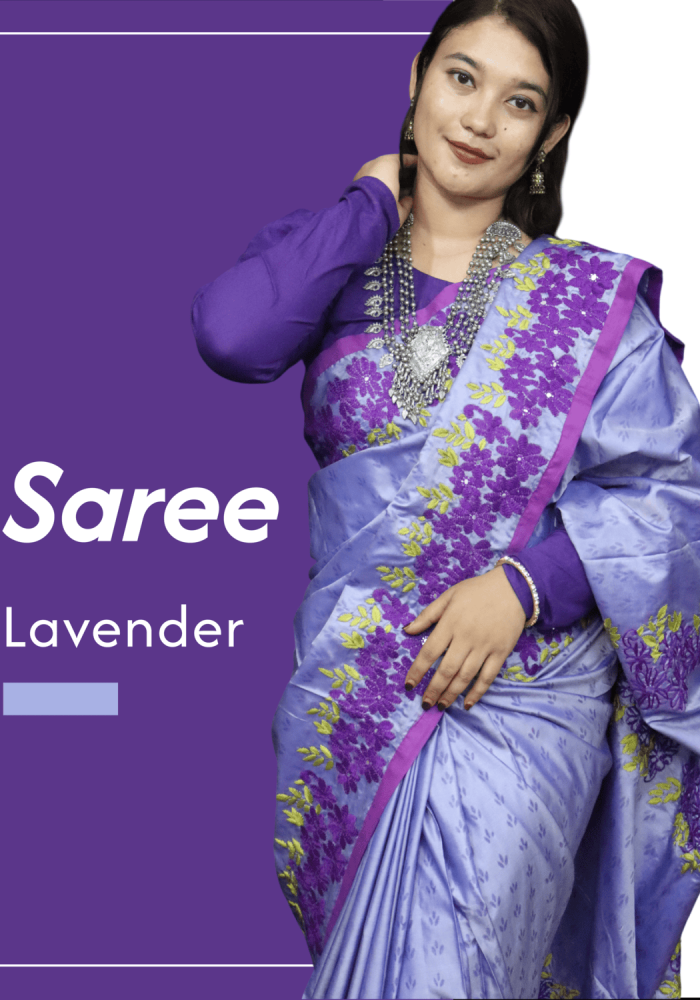 Dual Tone Semi Balaka Saree