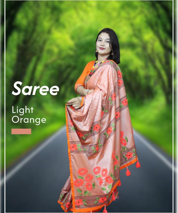 Dual Tone Semi Balaka Saree