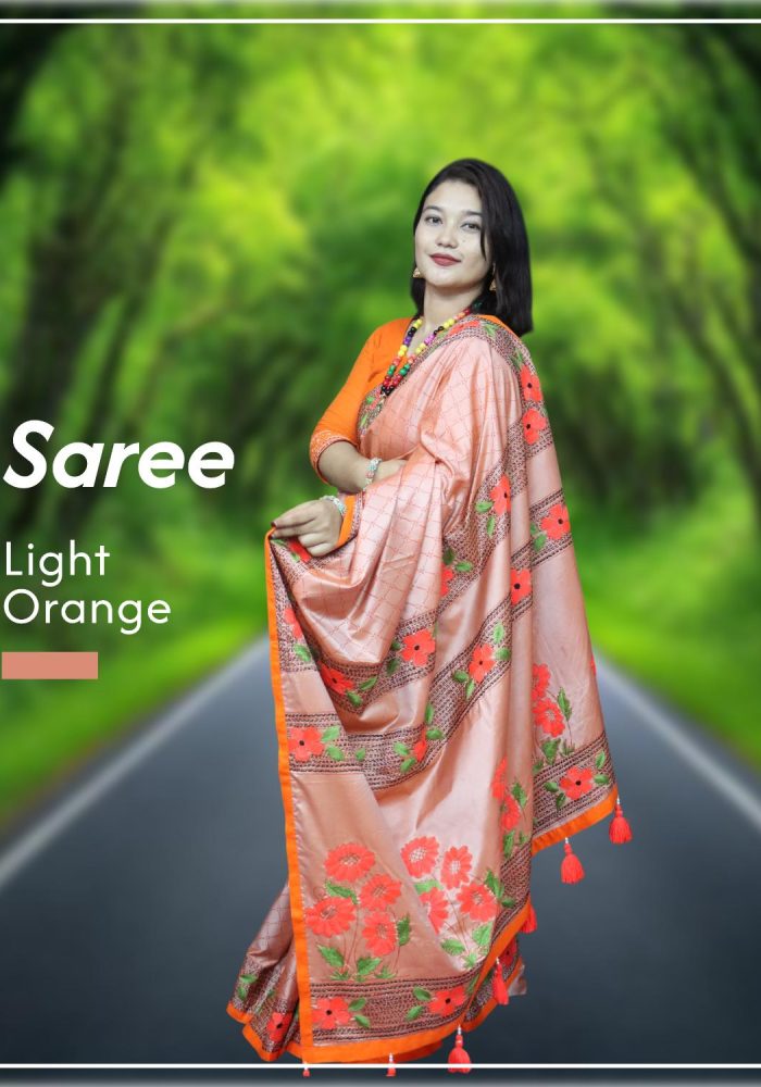Dual Tone Semi Balaka Saree