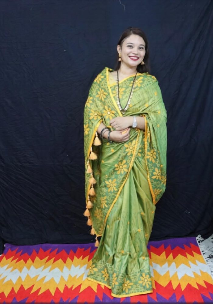 Semi Muslin Saree