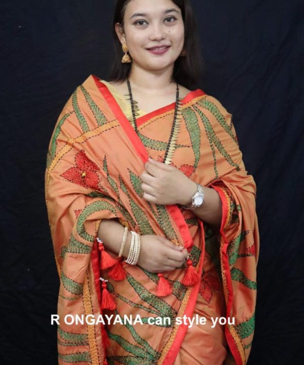 Dual Tone Semi Balaka Saree