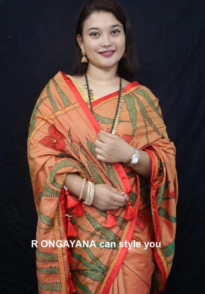 Dual Tone Semi Balaka Saree